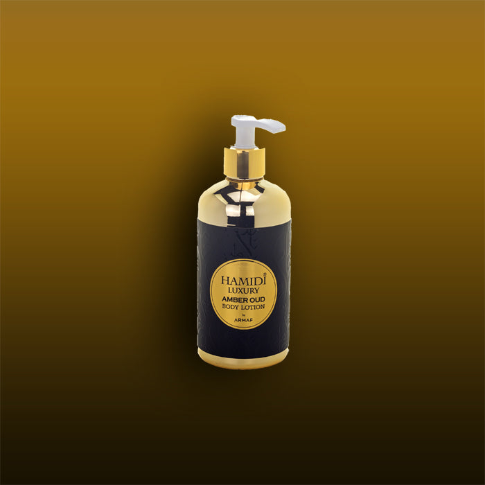 Amber Oud (500ml) – Loțiune de corp arăbească | HAMIDI