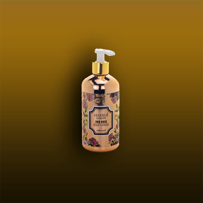 Oud Rose (500ml) – Loțiune de corp arăbească | HAMIDI