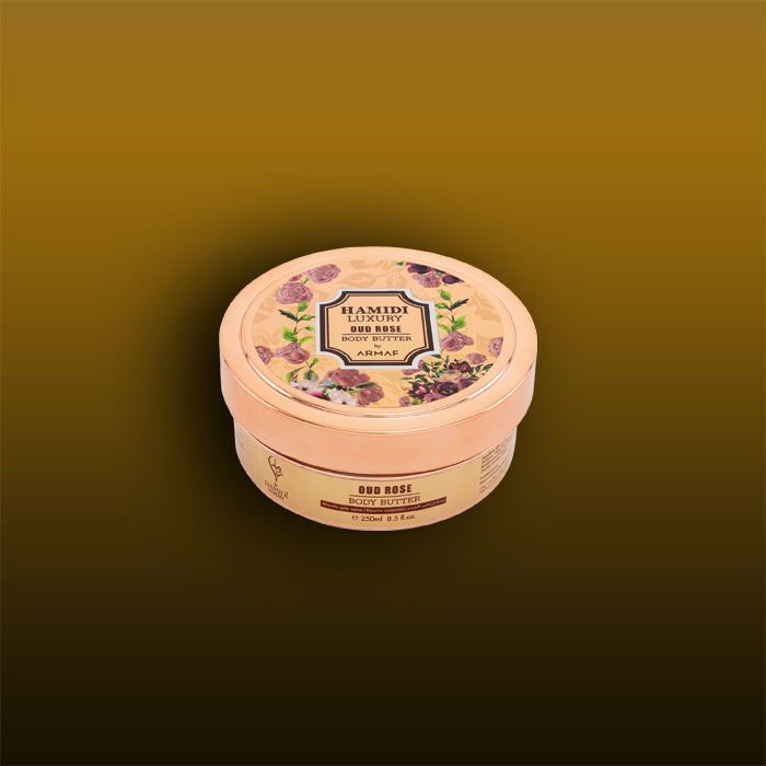 Oud Rose de (250ml) – Scrub de corp arăbesc | HAMIDI